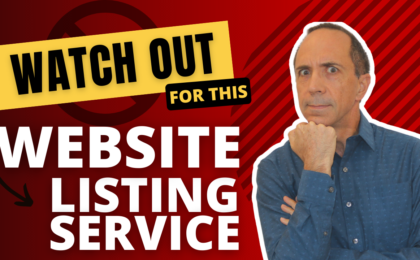 Website Listing Service YouTube Thumbnail